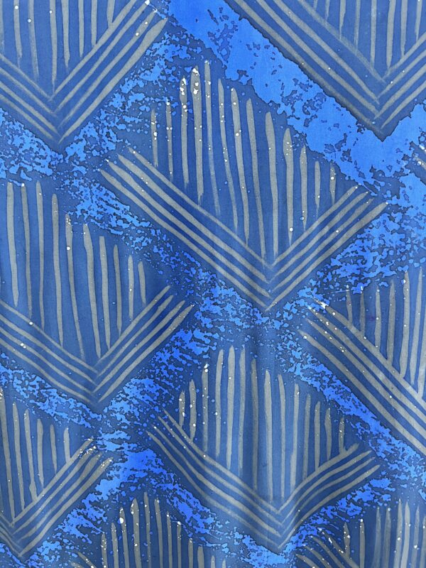 Art Deco Inspired Cotton Batik - Image 2